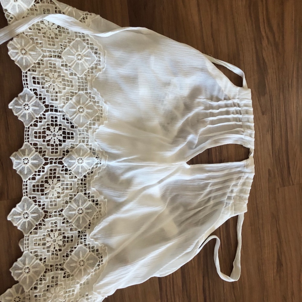 Free people White halter top.